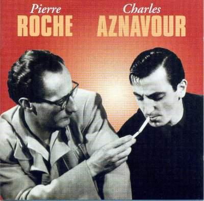 Charles Aznavour et Pierre Roche